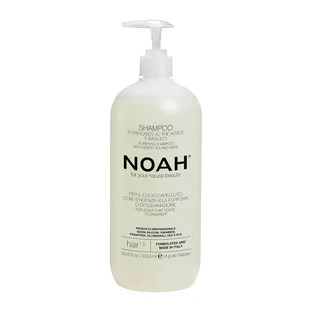 Natural regenerating shampoo with argan oil for very dry and treated hair (1.4), Noah, 1000 ml