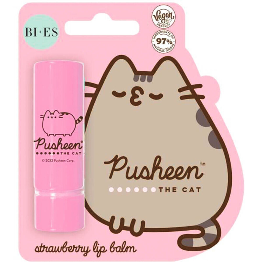 Cumpără Balsam de buze cu capsuni, 4 g, Pusheen Balsam de buze cu capsuni, 4 g, Pusheen