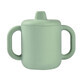 Cana de antrenament din silicon, Sage Green, Beaba