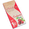 Diet dark chocolate with black cherries and stevia, 63% cocoa, 80 g, Milete