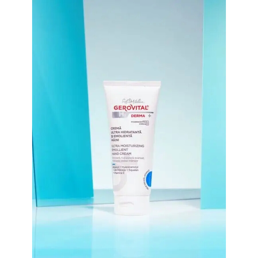 Gerovital H3 Derma+ ultra moisturizing and emollient hand cream, 100 ml, Farmec