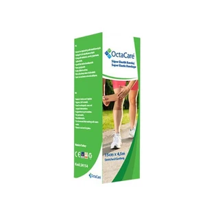 Elastic webbing with 200% elasticity, 15 cm x 4.5 m, OctaCare