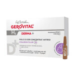 Fiole cu ser concentrat antirid Gerovital H3 Derma+, 10 x 2 ml, Farmec Fiole cu ser concentrat antirid Gerovital H3 Derma+, 10 x 2 ml, Farmec