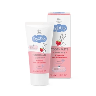 Dentifrice à la fraise, + 6 mois, 50 ml, Bebble