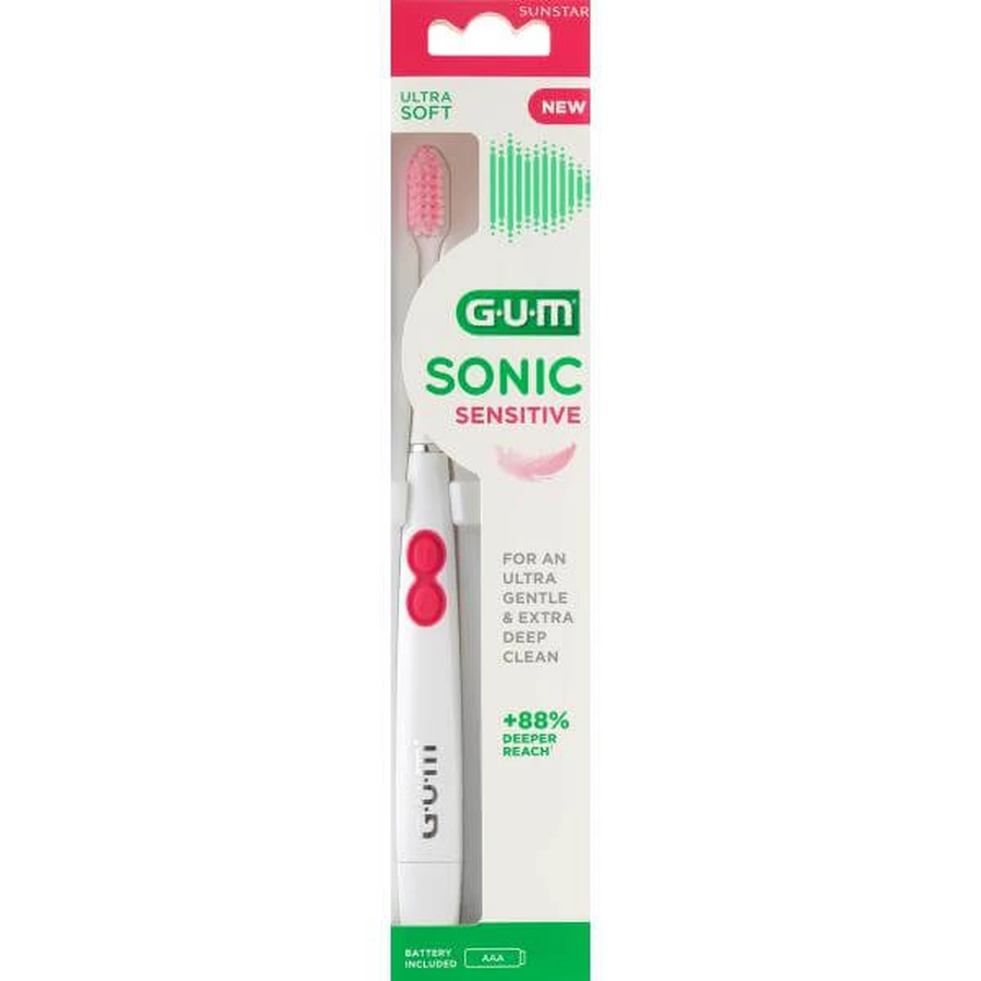 Toothbrush, Sonic Sensivital, Sunstar Gum