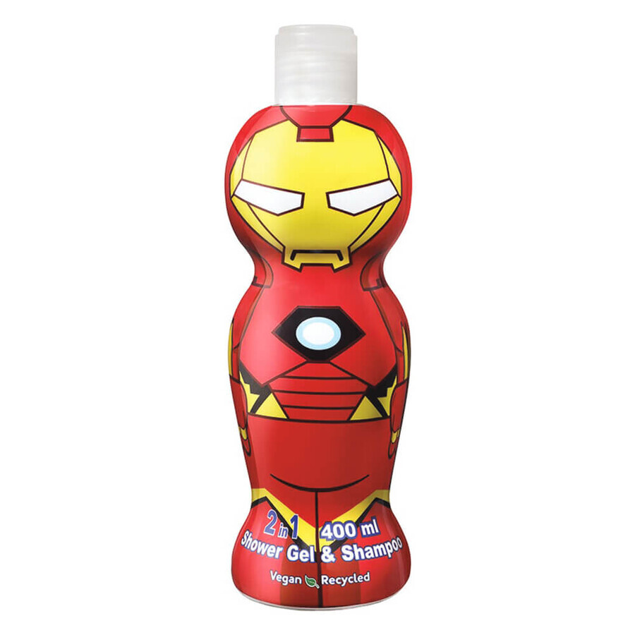 Buy Iron Man shampoo and shower gel, 400 ml, Air Val Iron Man shampoo and shower gel, 400 ml, Air Val