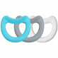 Aqua&amp;amp;Grey bijt- en tandvleesmassage-speelset, +3 maanden, Green Sprouts