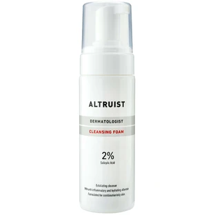 Mousse nettoyante avec 2% d'acide salicylique, 150 ml, Altruist