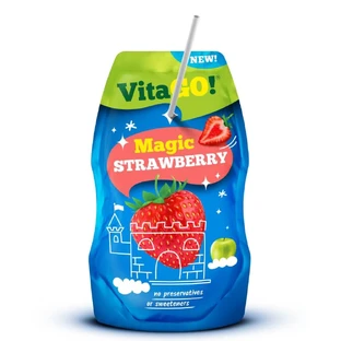 Aardbeiensap, 200 ml, Vitago