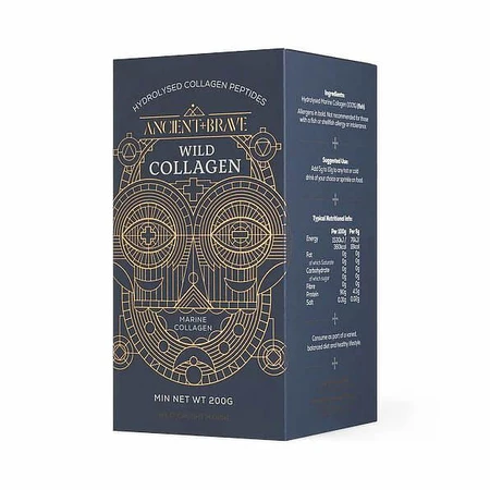 Colágeno Salvaje Hidrolizado Colágeno Marino, 200 g, Ancient and Brave