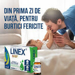 Linex Baby cu Vitamina D3 picături orale, 8 ml, Sandoz Linex Baby cu Vitamina D3 picături orale, 8 ml, Sandoz
