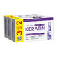 St&#228;rkende Keratin-Kurpackung f&#252;r br&#252;chiges Haar, 3 x 12 Fl&#228;schchen, Dr. Fiterman