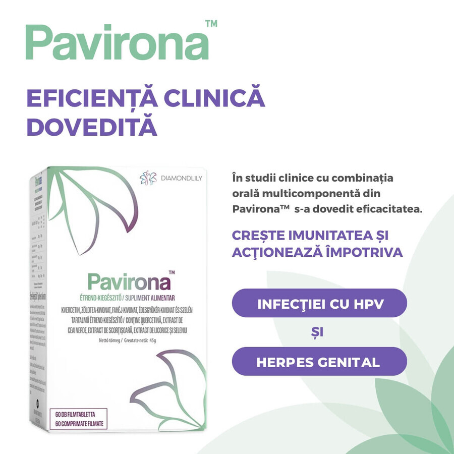 Pavirona, 60 comrpimate, Adexilis