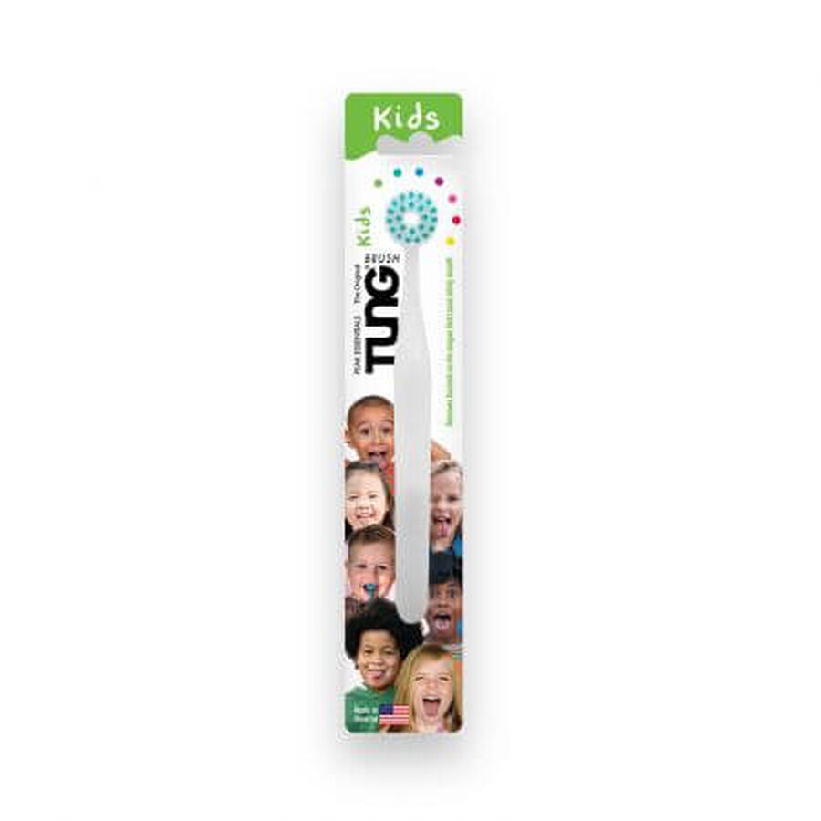 Zungenreinigungsbürste für Kinder, 1 Stück, Tung