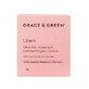 Ultra thin organic cotton panty liners, 24 pieces, Grace and Green