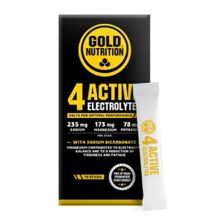 4 Aktive Elektrolyte, 10 Beutel à 3 g, Gold Nutrition
