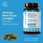 Ultimate Mind Focus Bio-Komplex, 60 Kapseln, Miravvi Ultimate Mind Focus Bio-Komplex, 60 Kapseln, Miravvi