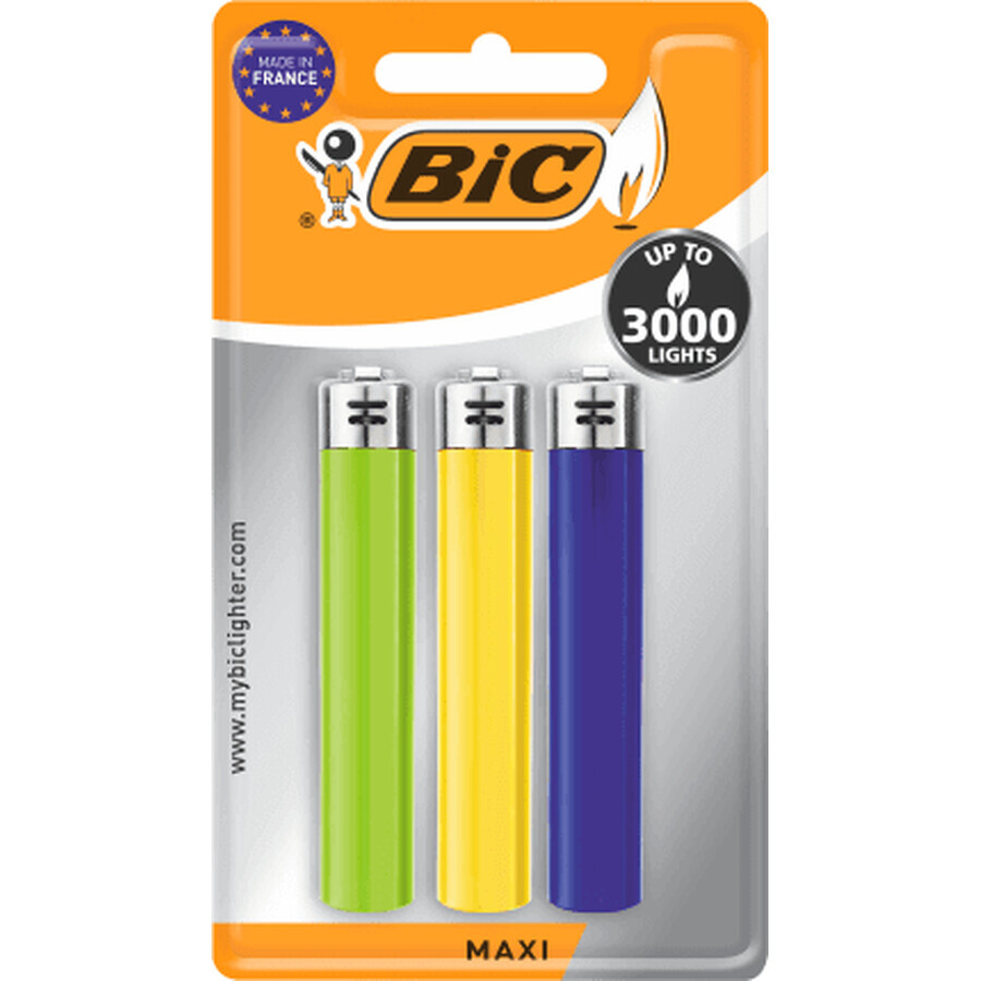 Buy BIC Maxi lighters, 3 pcs BIC Maxi lighters, 3 pcs