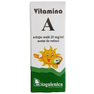  Vitamine A Vette Oplossing - 10ml, Biogalenic