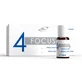 4 Focus 250 mg de L-théanine, 200 mg de caféine, 18 ampoules, Pro Nutrition