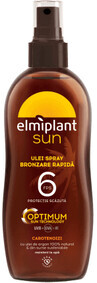 Elmiplant Accelerated Tanning Spray Oil SPF6, 150 ml