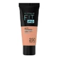 Fit Me matte foundation, 250 Sun Beige, 30 ml, Maybelline