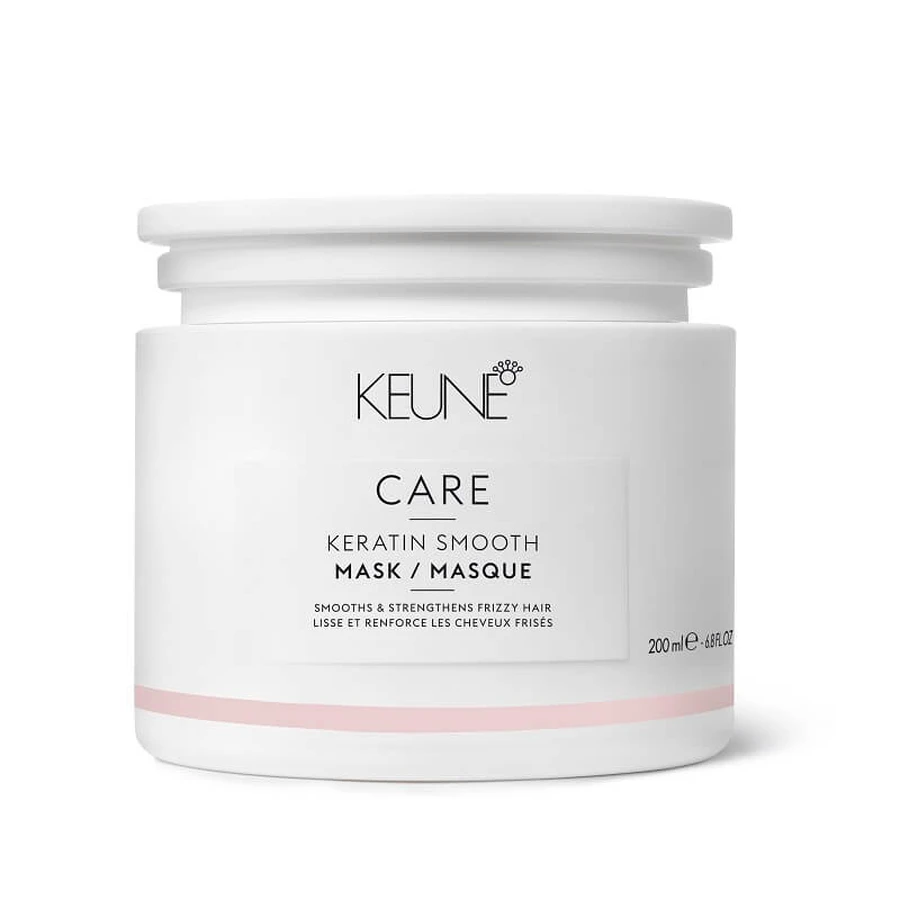 Mascarilla para cabellos quebradizos Cuidado Alisado Keratina, 200 ml, Keune