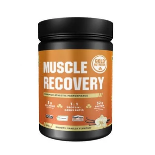 Muscle Recovery Polvo Recuperador Muscular Sabor Vainilla, 900 g, Gold Nutrition