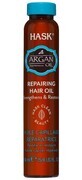 Hask Repairing hair oil with argan oil, 18 ml
