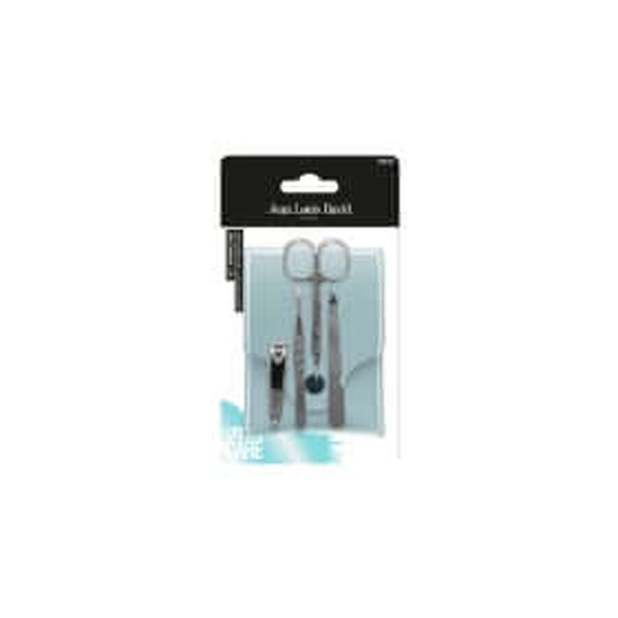 Comprar Jean Louis David Set de cuidado personal - lima, tijeras, lima de uñas, pinzas, 1 pieza Jean Louis David Set de cuidado personal - lima, tijeras, lima de uñas, pinzas, 1 pieza