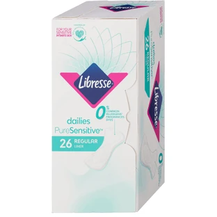 Libresse Pure Sensitive Daily Absorbent, 26 pcs