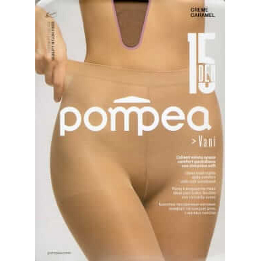 Buy Pompea Dres women's caramel 15 DEN 1/2-S, 1 pc Pompea Dres women's caramel 15 DEN 1/2-S, 1 pc