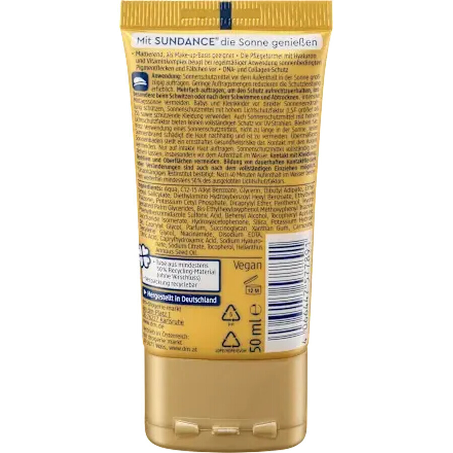 Sundance Crème anti-âge avec protection solaire SPF 30, 50 ml