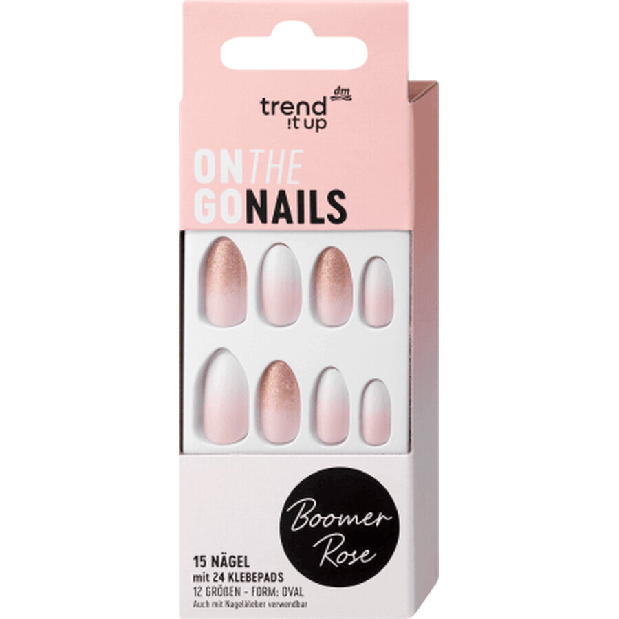 Comprar Trend !t up On The Go Uñas artificiales Boomer Rose, 15 uds. Trend !t up On The Go Uñas artificiales Boomer Rose, 15 uds.