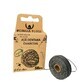 Dental floss with natural carbon and waxed fibre, 50 m, Gingia
