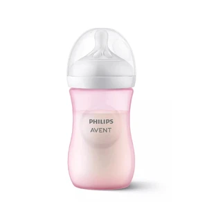 Natural Response Bottle, 1 month +, 260 ml, Pink, Philips Avent