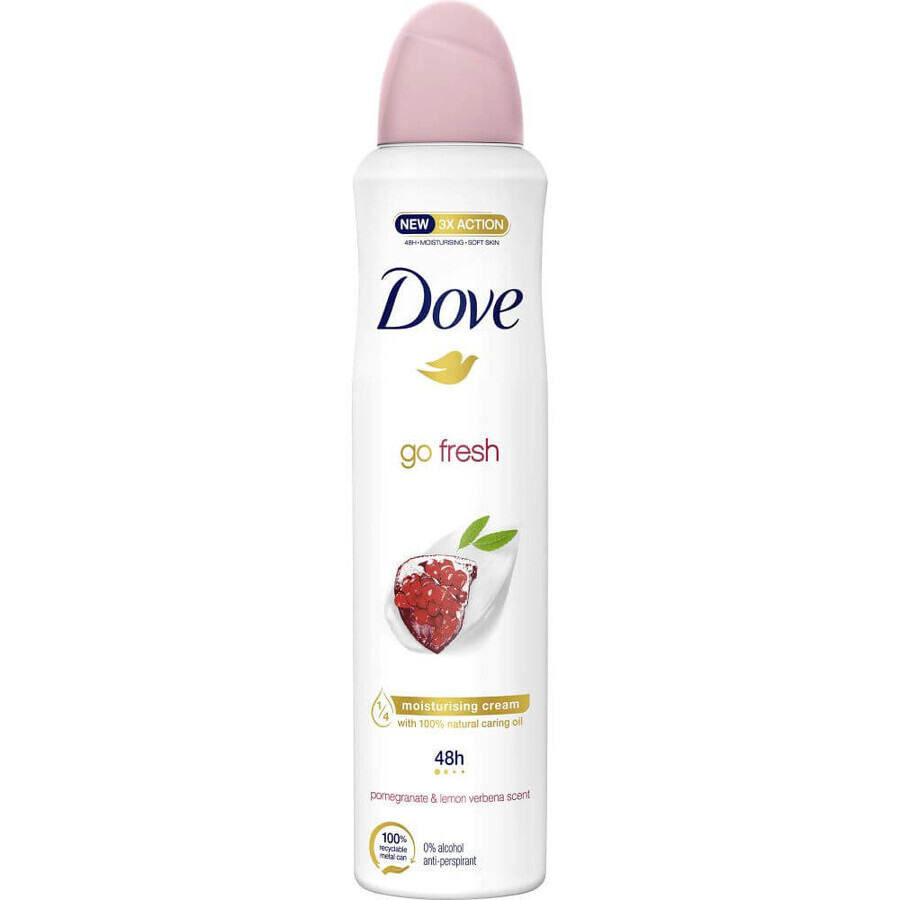 Buy Go Fresh Pomegranate Deodorant Spray, 150 ml, Dove Go Fresh Pomegranate Deodorant Spray, 150 ml, Dove