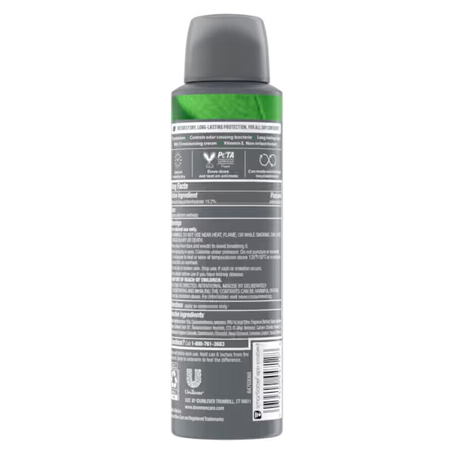 Spray Desodorante Extra Fresco, 150 ml, Dove