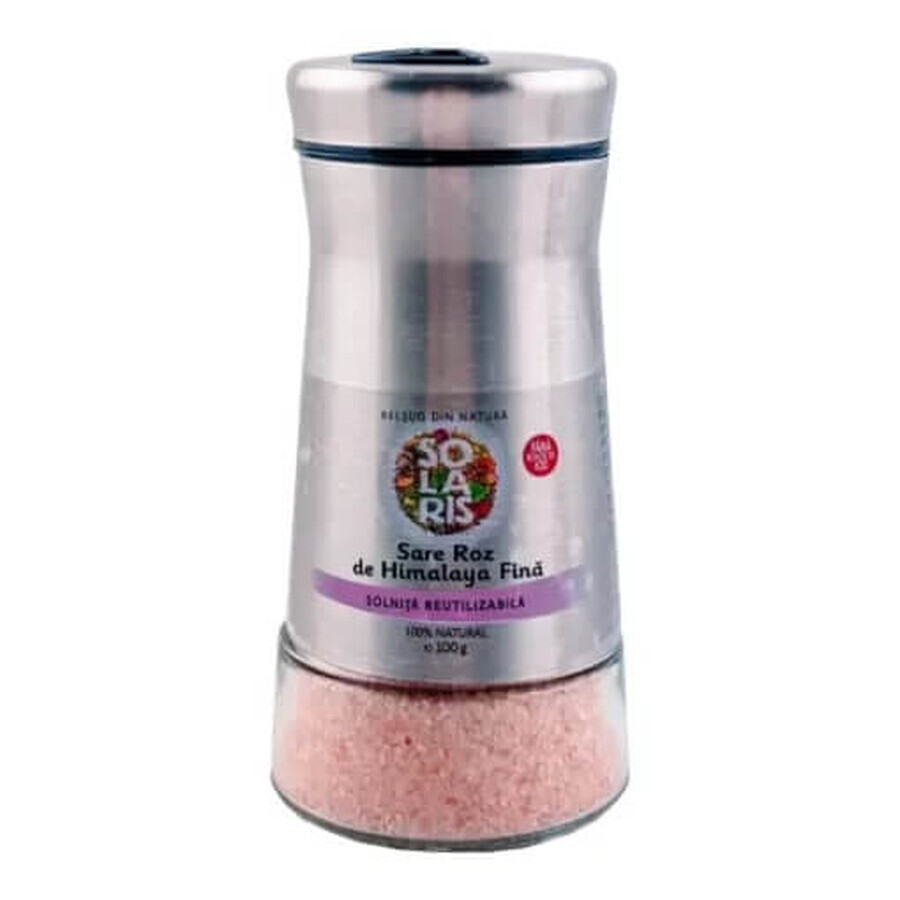 Buy Fine Himalayan pink salt in a reusable flake, 100 g, Solaris Fine Himalayan pink salt in a reusable flake, 100 g, Solaris