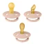 Lot de 3 sucettes, + 0 mois, Blush, Bavoirs