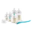 Juego de biberón con dispositivo anticólicos, cepillo y chupete, Natural Response, 0 meses+, Philips Avent