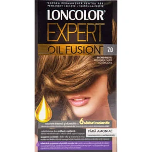 Loncolor Expert Coloración Sin Amoniaco Oil Fusion 7.0 Rubio Medio, 1 ud.