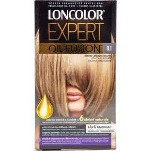 Loncolor Expert Ammoniakfreie Haarfarbe Oil Fusion 8.1 Hellgraublond, 1 Stk