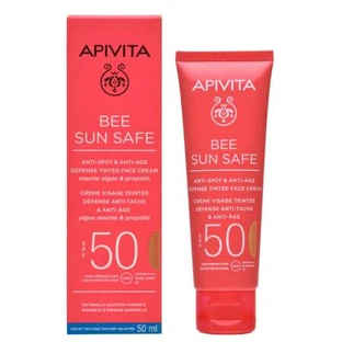 Bee Sun Safe Gold Crema Antisolar SPF50, 50 ml, Apivita