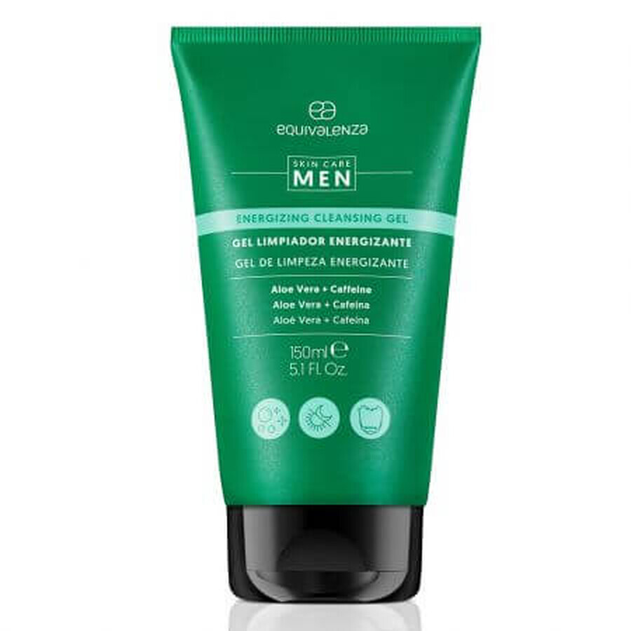 Buy Cleansing gel with aloe vera for men, 150 ml, Equivalenza Cleansing gel with aloe vera for men, 150 ml, Equivalenza