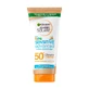 Sensitive Advanced Ambre Solaire Loción corporal para bebés, FPS 50+, 175 ml, Garnier