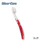 Rosie hard toothbrush + 1 exchangeable spare, Silver Care