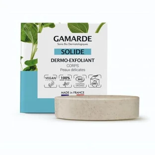 Exfoliante corporal sólido Dermo, 93 g, Gamarde