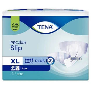 Pañales para adultos Slip Plus, XL Extra Grande, 30 piezas, Tena