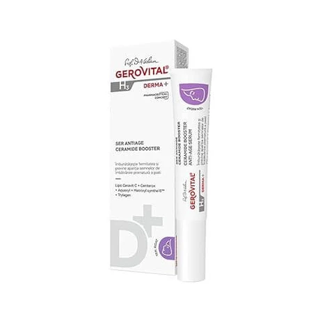 Anti-rimpelserum met Ceramide Booster H3 Derma+, 15 ml, Gerovital